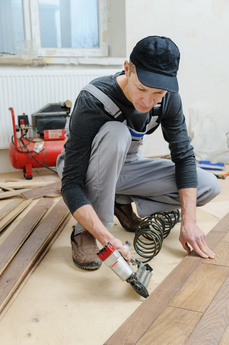 Transform your space with expert wooden flooring services, designed to enhance the beauty and durability of your floors, perfectly tailored to your style and preferences.